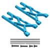 Alloy 2pcs/Set Alloy Front Lower Suspension arm A-arm for 1/10 for ARR-MA 3s&for Mega550 for VOR-teks for Sen-ton Upgrade Part(Blue) view 2