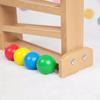 LLTCMAOYI Montessori Visual Tracking Teaching AIDS, Wooden Ball Rolling Track Kids's Toys view 4
