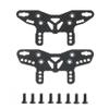 JOYSOG Carbon Fiber Front & Rear Shock Absorber Mount for Tamiya 1/10 XM-01 RC Absorber Damper Bracket view 1
