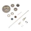 2 Set for HBX 16889 16889A 16890 16890A SG1601 RC Car Parts, Main Axie Drive Shaft & Differential Driving Gears view 1
