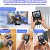 R36T Retro Handheld Game Console, EmuELEC/Linux System, 3.5 inch IPS Screen with 64G Built-in 18000+ Classic Games, Supports 5G WiFi, Networked Fighting and OTG Wireless Controller (64G Grey) view 2