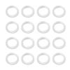 Create idea 16x N Scale Rubber Traction Tires for 1:148 Railway Model Diesel Small Steam Locomotives view 1