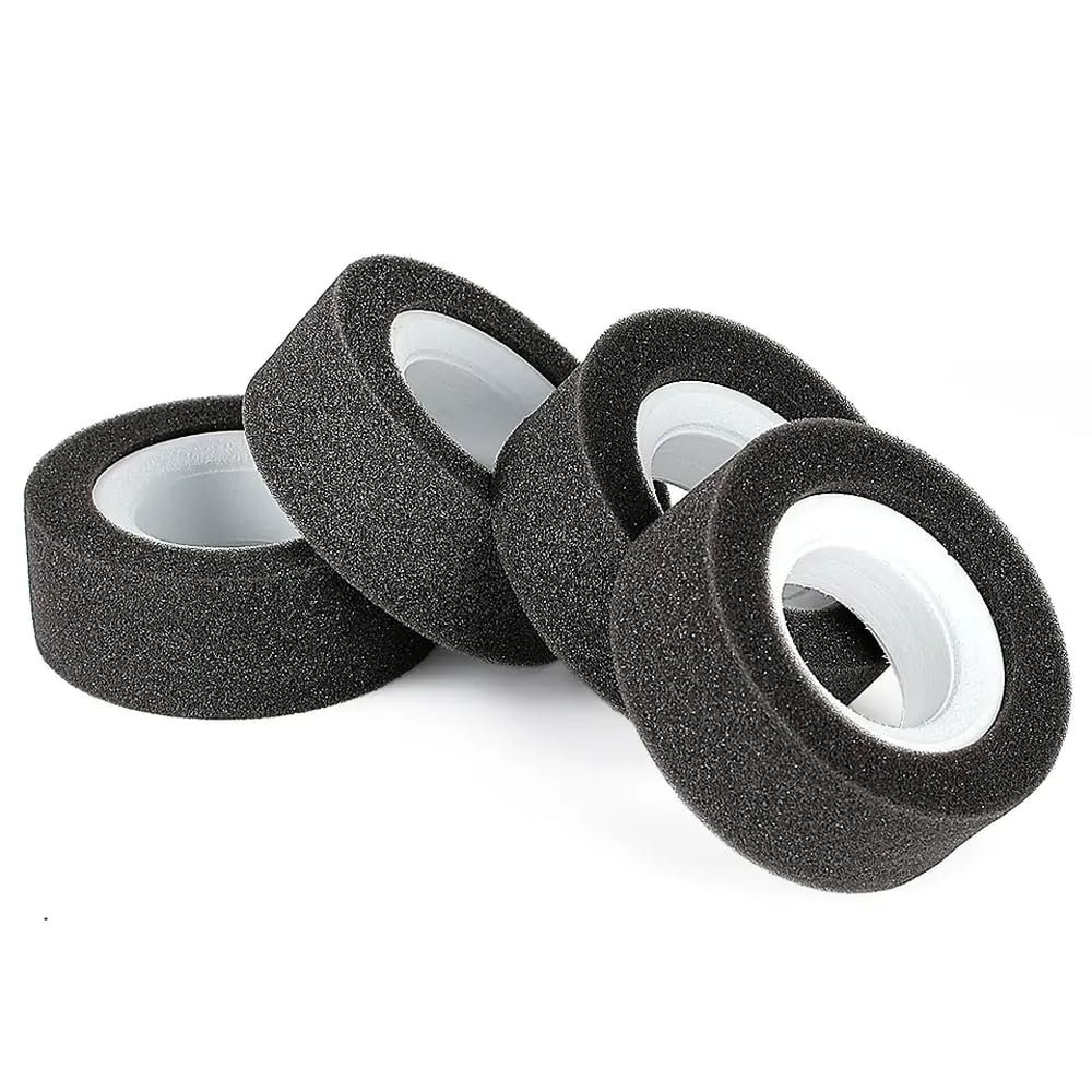 2. 2 Inch Wheel Tires Sponge Insert Dual Layer 2. 2 Foam Compatible with RC Crawler Car Compatible with 90046 and TRX6 Models