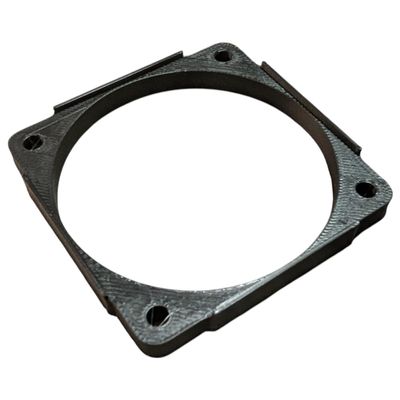 60mm Fan Adapter Compatible with Bitaxe Miners & Argon Thrml Heatsinks - Cooling Mod for Overclocking and Quiet Operation - 3D Printed in Canada