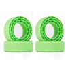 4pcs Rubber Inserts Compatible with 68-72mm 1.3 Inch Tires Compatible with Wheel Replacement Parts(Green) view 1