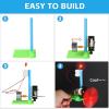 5 Bulk STEM Generator Kits for Kids, DC Motor Science Experiments, Engineering Building Projects Activities STEAM Toys, Class Educational Learning Classroom Activity, Free Energy Hand Generators Kit view 4