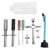 1/10 1/8 Fuel Truck Glow Plug Starter Igniter Kit with Cross Sleeve Screwdriver Oiler, Rich Accessories for Easy Modification, Superior Plastic Body and Aluminum Alloy Oil Tube view 1