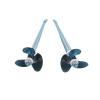 3mm Stainless Steel RC Boat Shaft Assembly Kit with 30mm 3-Blade Propeller Universal Joint and Flange Bearings for Model Ship DIY(4.00mm,30CM/25CM) view 2