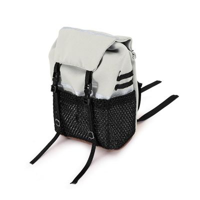1/10 Scale RC Crawler Compatible Miniature Backpack Decoration Accessory(Light Khaki)