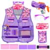 Kids Tactical Vest Kit for Nerf-Tactical Guns Vest Set for Girls Toys Gifts 8-12 Years Old -Easter Basket Stuffers Gifts for 6-10 Year Old Girls view 1