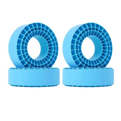 4PCS Foam Rubber Insert Compatible with 132-134mm 5.25 Inch OD 2.2 Inch Tires(Blue)