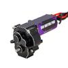 48T Aluminum Transmission with 180 Brushed Motor Compatible Compatible with 1 18 Scale RC Crawler Upgrade Parts(Motor Transmission) view 1