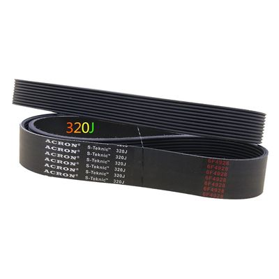 1 Piece V-Belt PJ813 320J 3/4/5/6/7 Ribs Drive Belt for Wood Planer Machine EINHELL RC Mode(3 Ribs)