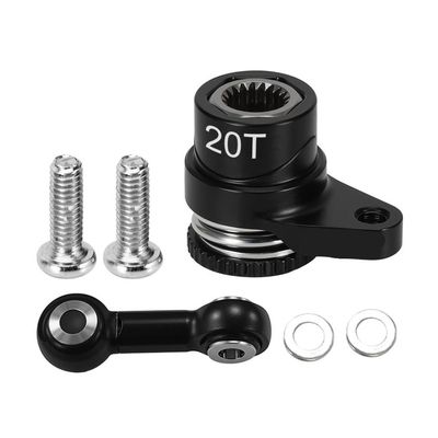 Aluminum Servo Saver Parts Set Compatible with Mojave and GROM Models 20T Servo Gear Replacement