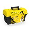 Stanley Jr. Tool Set for Kids, 21-Piece Kids Tool Box - Ideal Tool Sets for Age 3+, Tool Box for Early Learning and Development, Child-Safe and Durable view 1