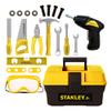 Stanley Jr. Tool Set for Kids, 21-Piece Kids Tool Box - Ideal Tool Sets for Age 3+, Tool Box for Early Learning and Development, Child-Safe and Durable view 2
