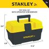 Stanley Jr. Tool Set for Kids, 21-Piece Kids Tool Box - Ideal Tool Sets for Age 3+, Tool Box for Early Learning and Development, Child-Safe and Durable view 3
