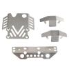 1Set 304 Chassis Armor For MJX HYPER GO 1/12 H12Y H12Y+Remote Control Car Upgrade Accessories view 1