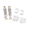 Funien 2 Pcs Rear RC, Aluminum Alloy Upgrade Your RC Car, Lightweight Design, Easy Replacement, for MN82 LC79 MN78 1/12, Crafted from Premium Aluminum Alloy, Compatible Ensuring (Silver) view 3