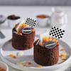 100 Pack Checkered Racing Flag Toothpicks - Checkered Flag Decorations for Cupcakes, Party Platters, Sports Themed Events view 3