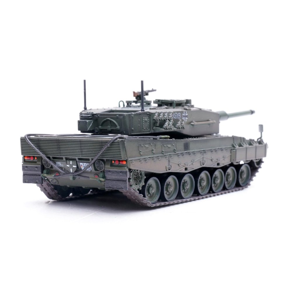 ZEZEFUFU 1:72 Alloy German Army Leopard 2A4 Tank Model Armored Vehicle Science Exhibition Model