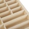 1:64 Scale Toy Car Display Case Organizer Storage, Wooden Wheel Rack Wall Mounted with 48 Compartments, Stylish Diecast Car Display Rack for Toy Car, Collectibles, Figurines (58.5x5x47.5cm) view 3