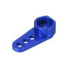 MECCANIXITY 2pcs Aluminum Alloy 1/18 25T Steering Servo Arm Horn Black/Dark Blue for DIY RC Car/Boat/Airplane Boat Accessories view 4