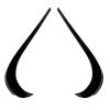 2Pcs Black Car Front Bumper Spoiler Lip Splitter Trim ABS For Mercedes For Benz For GLA-Class GLA220 250 X156 2017 2018 2019 view 1