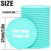 200-1000 Custom Plastic Poker Chips, Drink Token Chips Personalized Double Sided Full Color Printing with Logo Image Text, Custom Tokens for Bar, Party, Business Cards and Promotions (Lake Blue) view 2