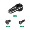 MECCANIXITY 3pcs Aluminum Alloy 1/18 25T Steering Servo Arm Horn Black for DIY RC Car/Boat/Airplane Boat Accessories view 3