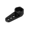 MECCANIXITY 3pcs Aluminum Alloy 1/18 25T Steering Servo Arm Horn Black for DIY RC Car/Boat/Airplane Boat Accessories view 4