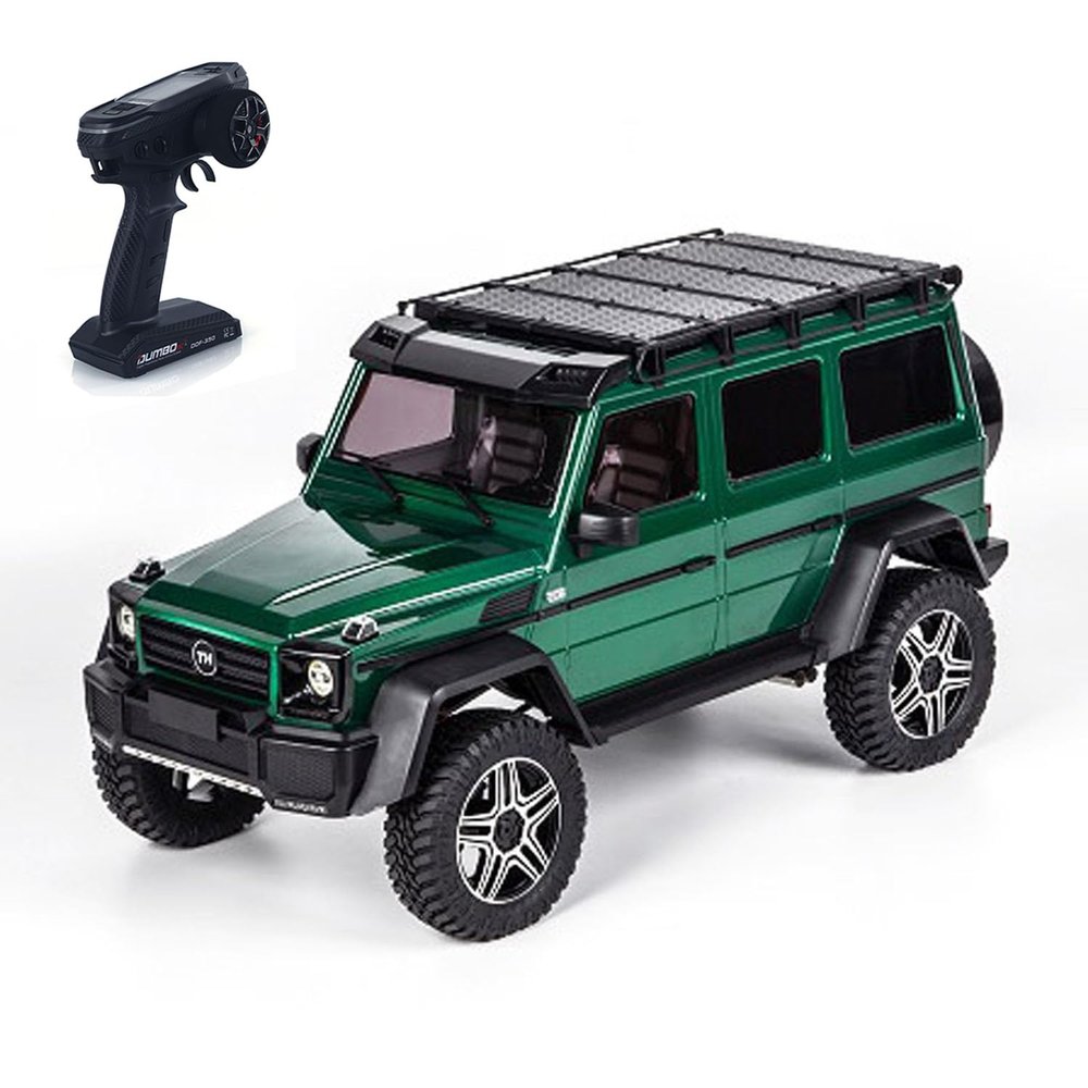 TOUCAN RC HOBBY 1/8 Plastic RC Off Road Vehicle KM5 AWD Remote Control Model Car Running Light System Metal Gears Drive Shafts for Adult