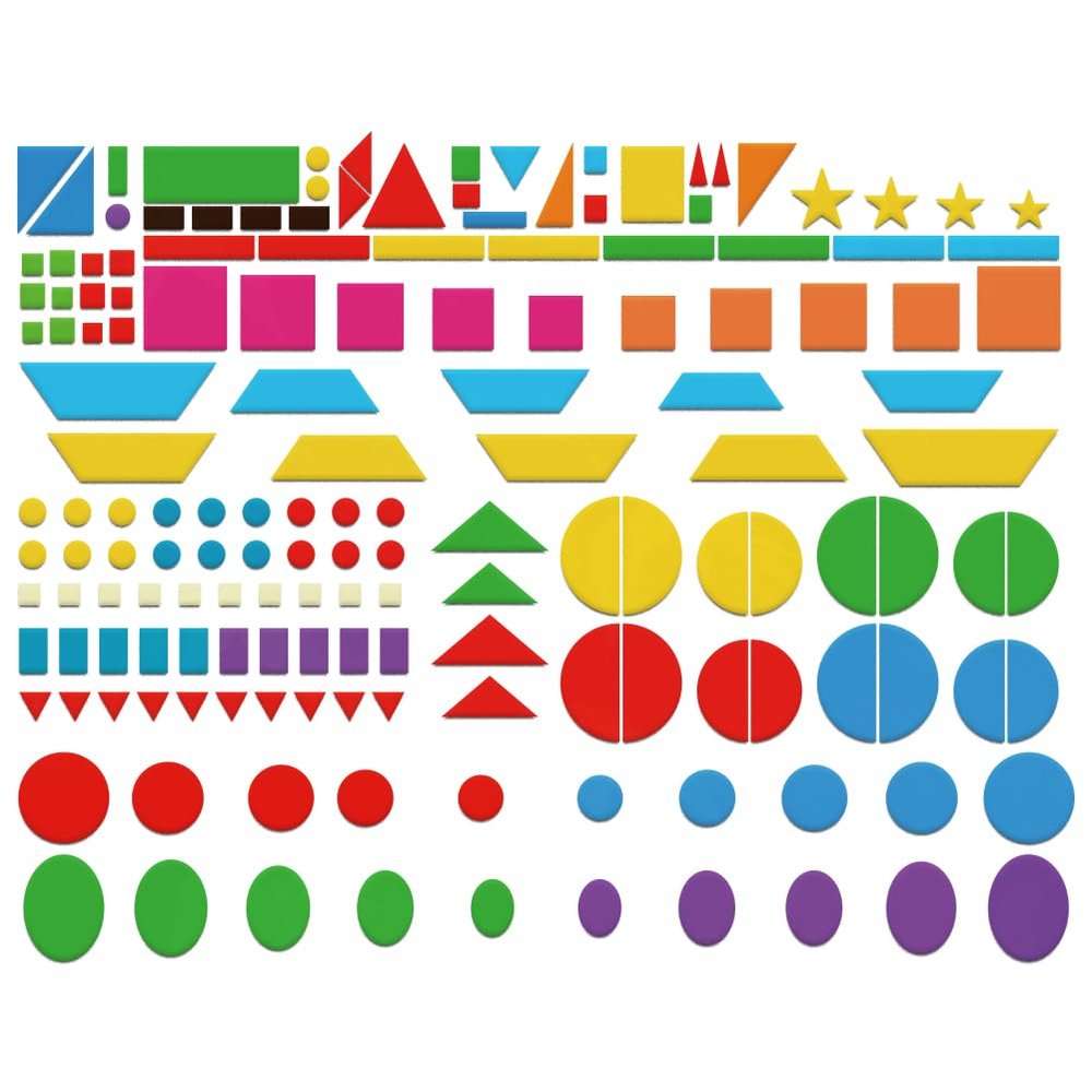 BEUNITONE 160pcs Building Blocks Felt Board Pieces Flannel Board Precut Figures for Birthday Gifts Wall Hanging Decoration