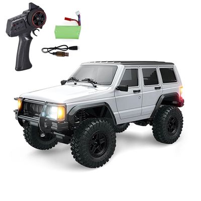 TOUCAN RC HOBBY Plastic 1/18 AWD RC Rock Crawler Car 2.4G Radio Controlled Off Road Vehicle Brushed Motor 12KM/H Speed Model for Adult
