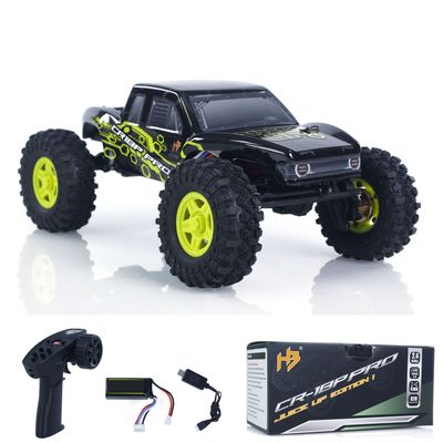 TOUCAN RC HOBBY 1:18 RC Crawler CR18P PRO Juice Up 4WD Wireless Control Rock Crawler Car RTR Vehicleg Brushless Motor ESC USB Charger for Adult