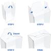 5 Pack ETB Protector Case - Elite Trainer Box Protector - 0.5mm Thick Crystal Clear PET Plastic Stackable Display Case for ETB & Collectibles view 4