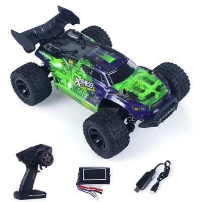 TOUCAN RC HOBBY PVC Shell 18101 1/18 Remote Control Off Road Car RC Electric Monster Truck Metal Chassis Independent Suspension LED Light for Adult