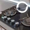 5 Pcs Stove Knob Safety Covers, Adhesive Gas Stove Protectors, Heat-Resistant, Pet & Child Proof with Secure Lid view 4