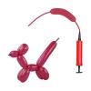 100Pcs Animals Twisting Balloons 260 Balloon Long Balloon Long Latex Balloons Garland for Birthday Wedding Party Decorations Supplies (Dark red) view 2