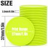 200-1000 Custom Plastic Poker Chips, Drink Token Chips Personalized Double Sided Full Color Printing with Logo Image Text, Custom Tokens for Bar, Party, Business Cards and Promotions (Light Green) view 2