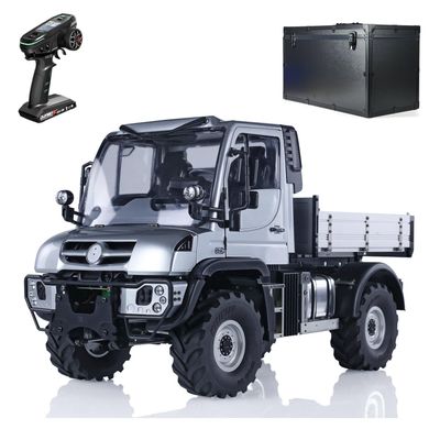 TOUCAN RC HOBBY UNI U423 4X4 1/10 RC Rock Crawler Cars 2Speed Gearbox Remote Control Off-Road Vehicles with Winch Light Sound 540 Brushed Motor for Adult