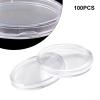 100PCS 32mm Clear Plastic Coin Capsules, Coin Collection Case, Ps Capsules Portable Round Coin-Holders for Collectors, American-Silver Eagle-Liberty-Coin &jfk Half Dollar & Bitcoin- view 3