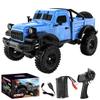 Hanll 1/18 Scale RC Pickup Truck with Realistic Body Design, LED Headlights, Powerful 4WD Off-Road Crawler with 370 Brushed Motor, Great Choice for RC Enthusiasts and GiftingBlue view 1