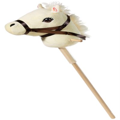 Heunec GmbH & Co.KG Stick Horse with Removable Pin Beige