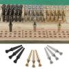 48 Pcs Board Pegs Replacement Metal Pegs Tapered Designs Board Pins Accessories view 2