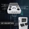 Bryzantine White R36S Retro Handheld Video Game Console Linux System 3.5 Inch IPS Screen, 128G, 15,000+ Classic Games view 4