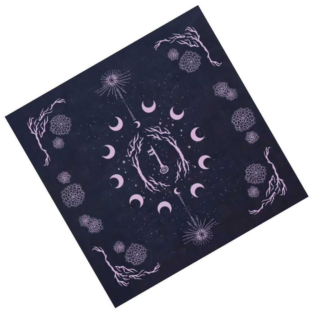 3 Sizes Option Tarot Table Altars Cloth Mysterious Board Game Mats Pendulums Divinations Tablecloth Board Game Card Pad