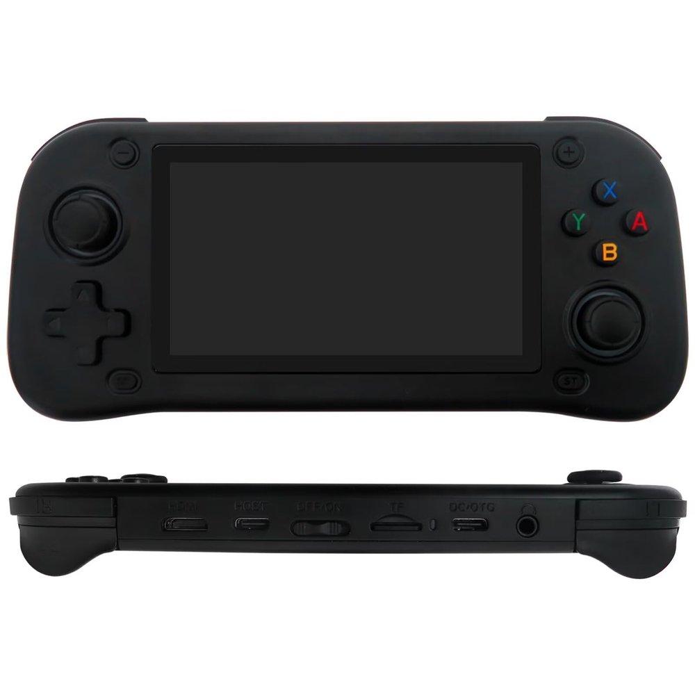 G28 Retro Handheld Game Console, Built-in 64G TF Card, Built-in 15000 Games Classic Game Console, 4.3 Inch HD, 2100mah B-attery, for Birthday Gifts -Black