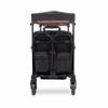 WONDERFOLD X2R Rev Stroller Wagon (2 Seater) - Collapsible Stroller Wagon with 5-Point Seatbelt Harnesses, Reclining Seats & Footwells, Black view 2
