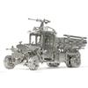 Kolotesame Old Tactical Military Vehicle 3D Metal Puzzle Model for Adults - DIY Immersive Challenging Military Building Kit with Tool, 3D Puzzle Car Model for Men Gift or Desk Model Decor view 1
